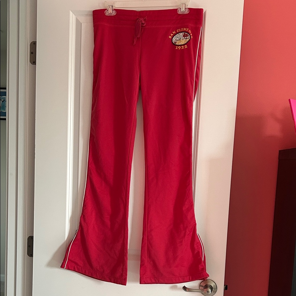 Hollister Magenta Flare Sweatpants